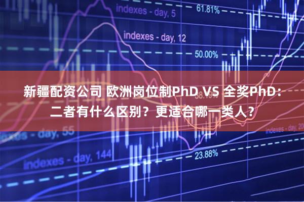 新疆配资公司 欧洲岗位制PhD VS 全奖PhD：二者有什么区别？更适合哪一类人？