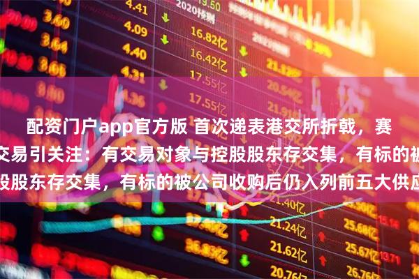 配资门户app官方版 首次递表港交所折戟，赛美特报告期内多宗股权交易引关注：有交易对象与控股股东存交集，有标的被公司收购后仍入列前五大供应商